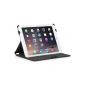StilGut® UltraSlim, cover with stand function for Apple iPad Air 2, black vintage (Electronics)