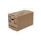 BB packaging packing boxes, 25 pieces, (professional) STABLE + 2-WAVE - relocation cardboard boxes packing books box (tool)