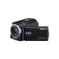 Sony HDD Camcorder HDRXR260V Port SD / Memory Stick Full HD 8.9 Megapixel Optical Zoom 30x GPS 160 GB Black (Electronics)