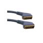 InLine Scart cable, gold-plated plug, St / St - 1.5m (Personal Computers)
