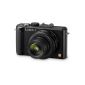 Panasonic Lumix DMC-LX7EG-K compact camera (10 megapixel, 3.8-fold opt. Zoom, 7.6 cm (3 inch) screen, 24mm wide angle, manual focus, full HD video) (Electronics)