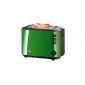 Severin AT 2570 Toaster, green-black (household goods)