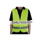 Safety vest yellow L-XL, Latest standard EN 20471 (: 2013) solves EN471 from the 01.10.2013.
