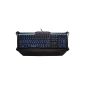 Perixx PX-1200 retro gaming keyboard eclaire - Corded Keyboard - 18 Keys Anti-ghosting - Bright Red / Blue / Purple - QWERTY (Electronics)