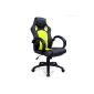 Racing office chair sport seat executive chair office chair swivel chair desk chair Racer 6 colors (green) (household goods)