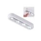 Bestwe Spot Lamp Touch Cells Adjustable 4 LED lamp Touch for closets, attics, garages, storage etc. (1X, Cool White)