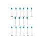 16 pcs (4x4) E-Cron® brush.  Philips Sonicare ProResults Mini Replacement.  Fully compatible with the following models of Philips electric toothbrush: DiamondClean, FlexCare, FlexCare Platinum, FlexCare (+), HealthyWhite, 2 Series, Easy Clean and PowerUp.