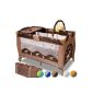 Cot -Farbwahl- folding bed cot playpen cot baby travel bed included.  Mattress + Accessories (Baby Product)