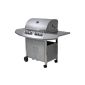 BBQ Bull -. Professional stainless steel gas grill 4 burners, Backburner and Cooking (garden products)