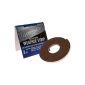 Extra thick Zugluftstopper rubber foam for gaps 4-7 mm, 7m, Brown