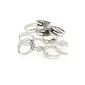 Supports adjustable rings for creating polymer clay jewelry - 10X / Head Size: 8 (Jewelry)