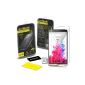 CaseBase two Premium Pack Screen Protectors for Tempered Glass LG G3.  (Wireless Phone Accessory)