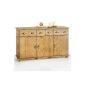 Pharmacists dresser COLMAR, solid pine, stained