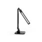 Aukey® table lamp, LED desk lamp, reading lamp modes 4 and 5 levels with USB charging port Black (Electronics)