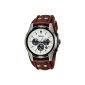 Fossil Coachman Mens Watch Sport Chronograph CH2890 brown leather (clock)