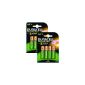 Duracell Rechargeable AA x 8 (Health and Beauty)