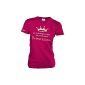 I'll throw EVERYTHING THERE AND WILL PRINCESS - Women T-Shirt by Jayess Gr.  XS to XXL (Textiles)