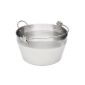 Kitchen Craft Maslin Pan with Handle, Stainless Steel, 9 Litre (Kitchen)