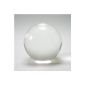 Crystal clear - crystal glass ball - glass ball - Photo ball in high quality Diameter: (100mm)