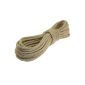 Hemp rope rope 8mm 10m shot 4-strand