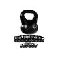 MOVIT® kettlebell kettlebell dumbbell weight Hand Weight, 15 VARIATIONS: 1 to 24 kg round weight strength training bodybuilding muscle building (Misc.)