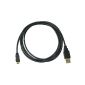 USB cable - Micro USB 3m (PS4 / Xbox One / Handheld) (without packaging) (Electronics)