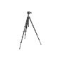 Manfrotto 785B Modo Maxi Tripod (0.98 kg 4 snippets of capacity up to 1kg, 150,5cm height) black (accessories)