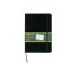 Idena Notebook A5 Black, Checked (Office supplies & stationery)