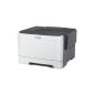 Lexmark CS310DN color laser printer (1200 dpi, USB 2.0) graphite / white (Personal Computers)