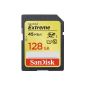 SanDisk Extreme 128GB SDXC Memory Card Class 10 UHS-I SDSDX-128G-X46 [Packaging 