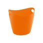 KOZIOL - Large basket design orange koziol Bottichelli XL (Miscellaneous)