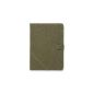 Masstige Cambridge Diary Klapptasche with Smart On / Off function for Samsung Galaxy Note 10.1 in 2014 khaki (Accessories)