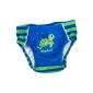Playshoes Unisex - Baby Baby Clothing / Swimwear UV protection after standard 801 and Oeko-Tex Standard 100 swimsuit tortoise with stripes and diaper insert 460 053 (Textiles)