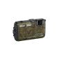 Nikon Coolpix AW100 outdoor digital camera (16 megapixels, 5x opt. Zoom, 7.5 cm (3 inch) display, image stabilized, water resistant to 10m, cold-resistant, GPS) camouflage (Electronics)