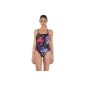 Allover Digital Speedo Endurance Rippleback Swimsuit 1 piece Female (Sports Apparel)