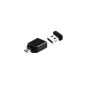 Verbatim Store n Stay Nano 8GB Memory Stick USB 2.0 OTG incl microUSB adapter black (Accessories)