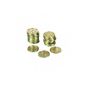 72 PLASTIC GOLD COINS MONEY GAME PIRATE PARTY (household goods)