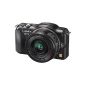 Panasonic Lumix DMC-GF5XEG-K system camera (12 megapixels, 7.5 cm (3 inches) touch screen, Full HD video, image stabilized) incl. Lumix G Vario 14-42mm Lens (Electronics)