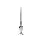 WcWunder antibacterial toilet available cleaning brush without bristles, silver / black incl. Floorstands