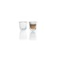 Delonghi 5513214601 isolated cappuccino Glass Set of 2 (Kitchen)