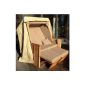 HK beach chair beach chair Dome Cover Premium 420D sand / beige 130cm