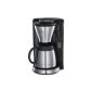 Russell Hobbs 18374 -56 coffee thermos, Fast Brew system, control panel LCD display (1200 watt) black / silver (household goods)