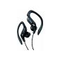 JVC Sport Style Ear-Clip Headphones in Black (Electronics)
