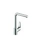 Hansgrohe sink mixer tap Focus with L-swivel spout, chrome, 31817000 (tool)