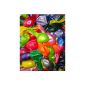 50 balloons colorful metallic premium quality Ø 27cm B85 (Standard Size) (Toy)