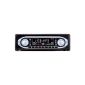 ITM CS MP 530 IR CD / MP3 car radio with RDS, USB port, SD / MMC card slot, Lenkradfernbediehung black / silver (Electronics)