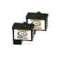 2x printer cartridges compatible with Lexmark 16 (office supplies & stationery)