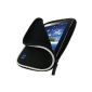 igadgitz pocket Case Protective Skin Cover Case neoprene in black for Samsung Galaxy Tab P1000 Tablet Internet