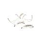 Gold-brown reading glasses in 5 pack with suspension and metal frame strengths of glasses Reading glasses + 1.0 / + 1.5 / + 2.0 / + 2.5 / + 3 / + 3.5 / + 4 can be selected (Misc.)