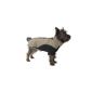 Ancol Fleece Dog Coat Size M (Taupe / Black) (Others)